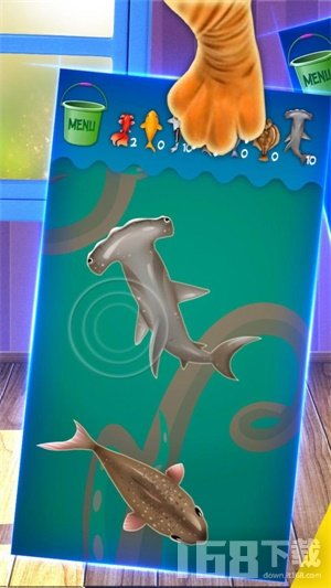 抓鱼游戏猫咪,萌宠畅游水族乐园